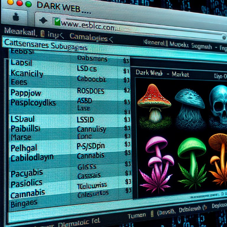 Cryptocurrencies make drug buying easy and safe on the darknet dark web marketplaces