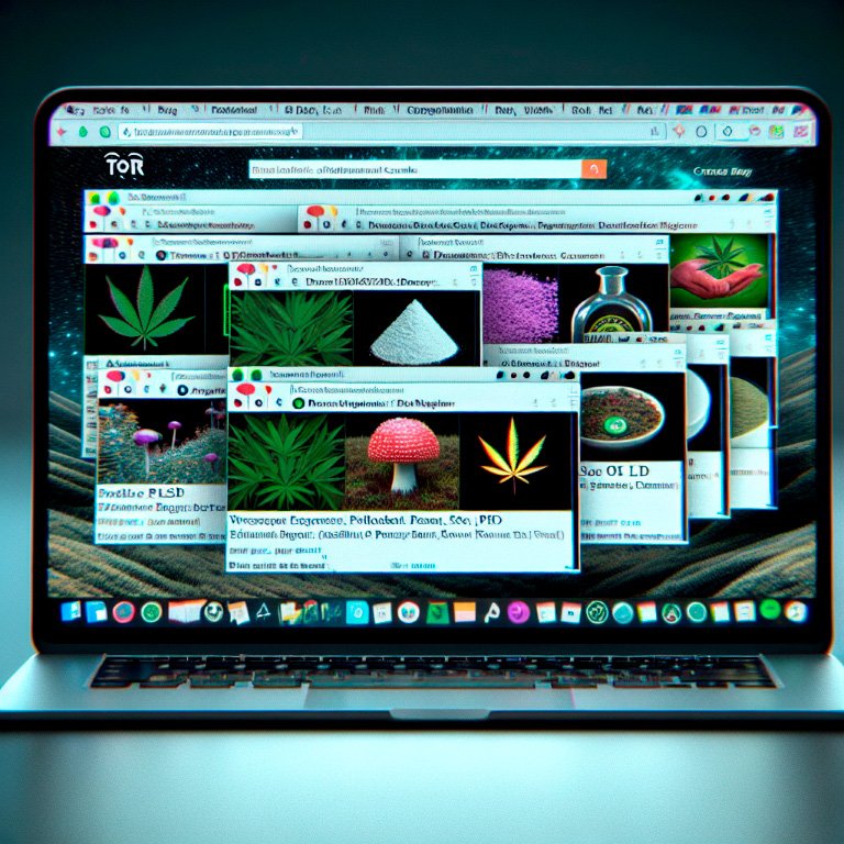 Secure drug trade on the darknet with encrypted privacy dark web sites